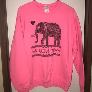Pink Sweater